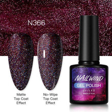 Load image into Gallery viewer, New Womens Fashion Gel Nail Polish UV LED Semi Permanent Matt Glossy Effect Luxury Manicure Design
