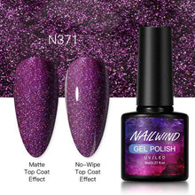 Load image into Gallery viewer, New Womens Fashion Gel Nail Polish UV LED Semi Permanent Matt Glossy Effect Luxury Manicure Design
