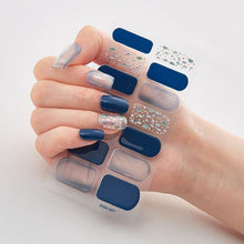 Load image into Gallery viewer, New Year Patterned Nail Decor Nail Polish Nail Art Stickers Full Beauty Sticker for Nails Nail Accessorie Christmas Nail Sticker 3D Nail Art Stickers Decal Slider Template Diy Nail Tool Decorations Nail Art Design Self Adhesive Luxury Designer Nail Sticke
