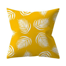Load image into Gallery viewer, New Yellow Cushion Cases Modern Fashion Abstract Art Decorative Modern Pillow Covers Beautiful Pattern Square Pillow Case Sofa Car Couch Decorative Cover For Pillows 45x45CM

