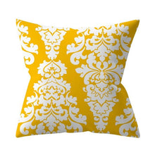Load image into Gallery viewer, New Yellow Cushion Cases Modern Fashion Abstract Art Decorative Modern Pillow Covers Beautiful Pattern Square Pillow Case Sofa Car Couch Decorative Cover For Pillows 45x45CM
