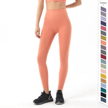 Load image into Gallery viewer, New Yoga Pants Women Leggings Fitness Girl Soft Pants Tight High Waist Women's Sports Pants Yoga Pants Leggings Workout Pants With Pocket Stretchable Sports Fitness Running Pants For Women &amp; Girls
