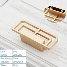 Load image into Gallery viewer, New Zinc Alloy Modern Style Bedroom Cabinet Furniture Door Handle Imitation Copper Antique Furniture Closet Door Knob  Cabinet Furniture Door Handle Imitation Copper Antique Furniture Closet Door Knobs 2.2CM

