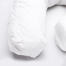 Load image into Gallery viewer, Newest U-Shaped Pillow Plus Side Sleeper Pillow U-Shaped Pillow Waist Support Pillows Hold Neck Spine Protection Sleep Buddy Pillow for Sleeping Full Body Pillow Sleeper Pillow and Body Pillow Pregnancy Pillow with Contoured Support for Neck Back Hip
