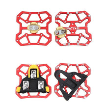 Load image into Gallery viewer, Newest Universal Clipless To Platform Adapters Cleats Pedal For Speed play Bike Cycle Platform Adapter Bicycle Universal Clipless Aluminum Alloy Platform Adapters Cleats Pedal
