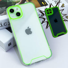 Load image into Gallery viewer, Night Light Luminous Silicone Phone Case For iPhone 14 13 12 11 Pro Max XR X XS 14 Plus Shockproof Clear Fluorescent Soft Cover Shockproof Bumper Phone Case with Camera Protection Cover for iPhone
