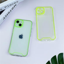 Load image into Gallery viewer, Night Light Luminous Silicone Phone Case For iPhone 14 13 12 11 Pro Max XR X XS 14 Plus Shockproof Clear Fluorescent Soft Cover Shockproof Bumper Phone Case with Camera Protection Cover for iPhone
