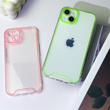 Load image into Gallery viewer, Night Light Luminous Silicone Phone Case For iPhone 14 13 12 11 Pro Max XR X XS 14 Plus Shockproof Clear Fluorescent Soft Cover Shockproof Bumper Phone Case with Camera Protection Cover for iPhone
