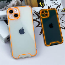 Load image into Gallery viewer, Night Light Luminous Silicone Phone Case For iPhone 14 13 12 11 Pro Max XR X XS 14 Plus Shockproof Clear Fluorescent Soft Cover Shockproof Bumper Phone Case with Camera Protection Cover for iPhone
