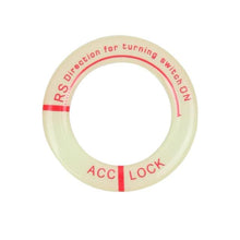 Load image into Gallery viewer, Night Luminous Car Ignition Start Stop Button Fluorescent Circle Luminous Ring Cover Start Stop Button Luminous  Start Stop Button Ring Cover Trim Universal Ignition Key Ring Stickers Auto Motorcycle 3D Decals Decoration Fluorescent Circle  Auto Interior
