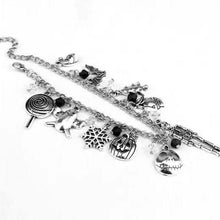 Load image into Gallery viewer, Nightmare Before Christmas Jack Skellington Sally Gothic Bracelet
