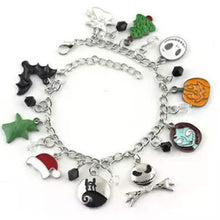 Load image into Gallery viewer, Nightmare Before Christmas Jack Skellington Sally Gothic Bracelet
