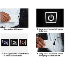Load image into Gallery viewer, Nine Districts Intelligent Heating Vest Electric Heating
