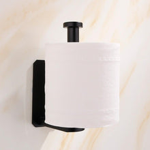 Load image into Gallery viewer, No-Drill Self Adhesive Toilet Paper Holder Stainless Steel Bathroom Kitchen Roll Paper Accessory Tissue Towel Rack Metal Holders Toilet Tissue Roll Holders Dispenser And Hangers Wall Mounted For Bathroom  Kitchen Stainless Steel Modern Square Style
