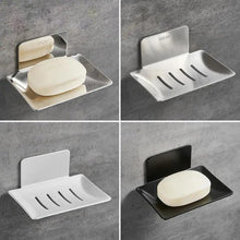 Load image into Gallery viewer, No Drilling Soap Dish Holder Wall Mounted  Soap Sponge Holder For Kitchen Soap Holder Bathroom Soap Holder Soap Dish Bath Soap Dish for Shower Stainless Steel Wall Mounted Bar Soap Holder For Bathroom Kitchen
