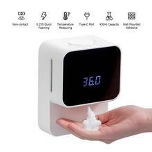 Load image into Gallery viewer, Non-Contact Temperature Measurement Soap Dispenser
