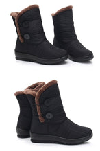 Load image into Gallery viewer, Non-Slip Snow Boots New Womens Warm Winter Boots Waterproof Shoes Winter Women Shoes Plus Velvet Cotton Boots Warm Lining Comfortable Non Slip Ankle Booties Outdoor Hiking Walking Platform Shoes
