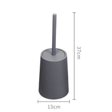 Load image into Gallery viewer, Nordic Ceramic Toilet Brush Bathroom Accessories Set With Non Slip Long Handle And Flexible Bristle Toilet Brush Stainless Steel Long Handle Toilet Bowl Brush For Bathroom Toilet-Ergonomic Elegant Durable
