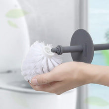 Load image into Gallery viewer, Nordic Ceramic Toilet Brush Bathroom Accessories Set With Non Slip Long Handle And Flexible Bristle Toilet Brush Stainless Steel Long Handle Toilet Bowl Brush For Bathroom Toilet-Ergonomic Elegant Durable
