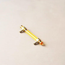 Load image into Gallery viewer, Nordic Modern Wardrobe Dresser Drawer Pull Cabinet Door Handle Knobs Cabinet Handle Pure Copper Double Hole Crystal Handle Brass Walnut Kitchen Wardrobe Cabinet Hardware Pull Handle Adjustable Hole
