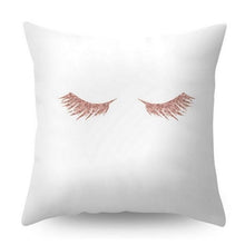 Load image into Gallery viewer, Nordic Style Pillow Covers Plant Letter Flower Geometric Sofa Cushion cover Headrest Pink Party Decorations Gift For Kids Geometric Decorative Throw Pillow Covers Square Cotton Cushion Covers Outdoor Sofa Home Pillow Covers
