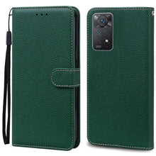 Load image into Gallery viewer, Note 11 Case For Xiaomi Redmi Note 11 11S Case Leather Wallet Flip Case For Redmi Note 11 Pro Phone Cases Note 11S Cover High Quality Flip Leather Wallet Case

