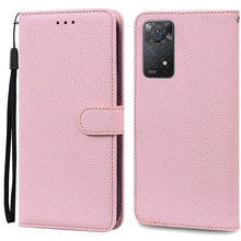 Load image into Gallery viewer, Note 11 Case For Xiaomi Redmi Note 11 11S Case Leather Wallet Flip Case For Redmi Note 11 Pro Phone Cases Note 11S Cover High Quality Flip Leather Wallet Case
