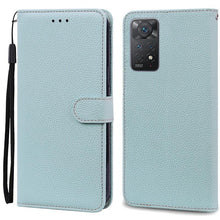 Load image into Gallery viewer, Note 11 Case For Xiaomi Redmi Note 11 11S Case Leather Wallet Flip Case For Redmi Note 11 Pro Phone Cases Note 11S Cover High Quality Flip Leather Wallet Case
