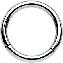 Load image into Gallery viewer, 14G 3/8 Solid G23 Implant Grade Titanium Hinged Segment Ring
