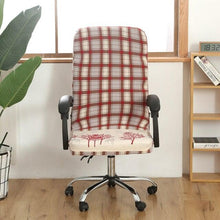 Load image into Gallery viewer, Office Chair Cover Jacquard Removable Gaming Computer Case Cushion Covers Dust Guards For Home Leisure Universal Size Modern Stretchable Cloth Polyester Universal Desk Task Chair Chair Covers Stretch Rotating Chair Slipcover

