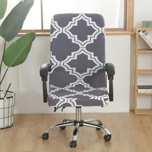 Load image into Gallery viewer, Office Chair Cover Jacquard Removable Gaming Computer Case Cushion Covers Dust Guards For Home Leisure Universal Size Modern Stretchable Cloth Polyester Universal Desk Task Chair Chair Covers Stretch Rotating Chair Slipcover
