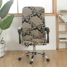 Load image into Gallery viewer, Office Chair Cover Jacquard Removable Gaming Computer Case Cushion Covers Dust Guards For Home Leisure Universal Size Modern Stretchable Cloth Polyester Universal Desk Task Chair Chair Covers Stretch Rotating Chair Slipcover
