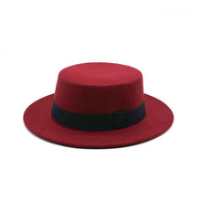 Load image into Gallery viewer, One Size Winter Autumn Cotton Women Men Fedoras Lady Retro Wide Brim  Hat Belt Fedora Hat Top Lightweight Caps Everyday Wear Hats Summer Sun Hat
