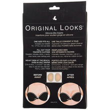 Load image into Gallery viewer, Original Looks Silicone Bra Inserts And Enhancers
