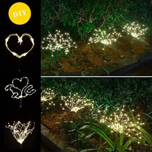Load image into Gallery viewer, Outdoor Solar Garden Lights with 8 Lighting Modes
