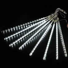 Load image into Gallery viewer, Outdoor Solar Meteor Christmas String Lights
