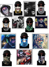 Load image into Gallery viewer, Outdoor Sport Seamless Bandanas Neck Warmer Buffe Face Shield Motorcycle Cycling Balaclava Headband Mask Hiking Fishing Scarf Bandanas Women Men Neck Gaiter Cover Turban Multipurpose Balaclava Elastic UV Face Shields for Women
