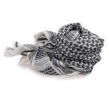 Load image into Gallery viewer, Outdoor Unisex Army Military Tactical Arab Shemagh Cotton Scarves Hunting Paintball Head Scarf Face Mesh Desert Bandanas Scarf Keffiyeh Women Men Scarf Shawl Wrap Pattern of Arab Shemagh Keffiyeh Men Arab Kufiyah Keffiyeh Arabic Muslim Head Wrap
