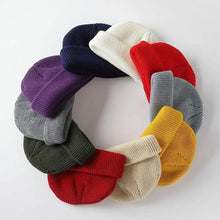 Load image into Gallery viewer, Outdoor Warm One Size Comfortable Short Style Cap Unisex Autumn Cap For Men And Women Soft Beanies
