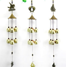 Load image into Gallery viewer, Outdoor Wind Chimes Yard Antique Superb Garden Copper Bells Wind-chimes Wall Hanging Decorations Best Metal Musical Wind Chime Home Decoration Amazing Addition To  Patio Porch Garden Backyard
