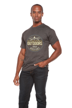 Load image into Gallery viewer, Outdoors Men's Bamboo Viscose/Organic Cotton Short Sleeve Graphic T-Shirt
