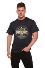 Load image into Gallery viewer, Outdoors Men's Bamboo Viscose/Organic Cotton Short Sleeve Graphic T-Shirt
