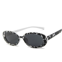 Load image into Gallery viewer, Oval Sunglasses For Women Retro Designer Glasses For  Women/Men Small Eyewear For Women Tiny Small 90s Sunglasses Women Polarized Retro Oval Sunglasses Tinted Glasses
