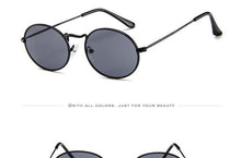 Load image into Gallery viewer, Oval Sunglasses Vintage Retro Sunglasses Designer Glasses for Women Men Oval Shape Sunglasses For Women/Men  Popular Luxury Round Shape  Sunglasses
