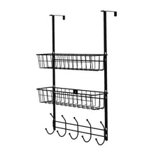 Load image into Gallery viewer, Over The Door Hooks Organizer

