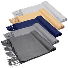 Load image into Gallery viewer, Oversize Cashmere Wool Shawl Wrap Blanket
