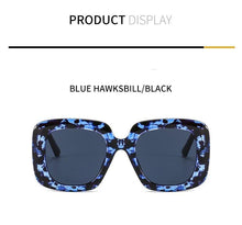 Load image into Gallery viewer, Oversized Leopard Unique &amp; Attractive Designer Sunglasses For Women &amp; Men Luxury Shades In Brown Square Size Sun Glasses Luxury Square Gradient Sun Glasses Shades
