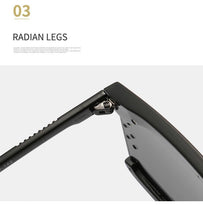 Load image into Gallery viewer, Oversized Shield Sunglasses for Women Men Square Rimless Fashion Shades Sunglasses For Women &amp; Men Elegant Shades For Women Popular Oversized Festival Trendy Sunglasses For Men &amp; Women
