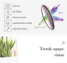 Load image into Gallery viewer, Oversized Square Rimless Shades UV400 Shape Sunglasses For Women New Fashionable New Big Frame Sun Glasses for Female New Latest Attractive Large Flat Top Eyewear For  Unisex
