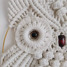 Load image into Gallery viewer, Owl Macrame Home Tapestry Boho Tapestry Wall Hanging
